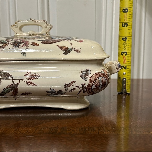 Furnival 1883 Covered Serving Dish - Aesthetic Movement - Picture 15 of 15